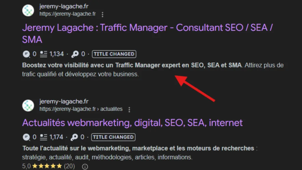 une capture d'écran d'un ordinateur
