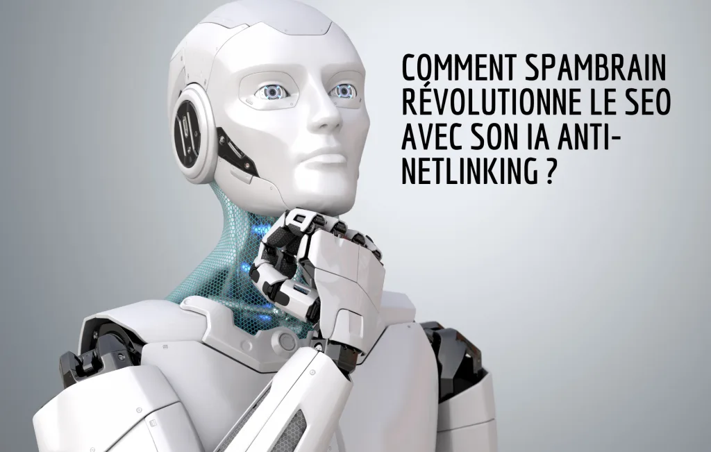 un robot avec une main sur le menton