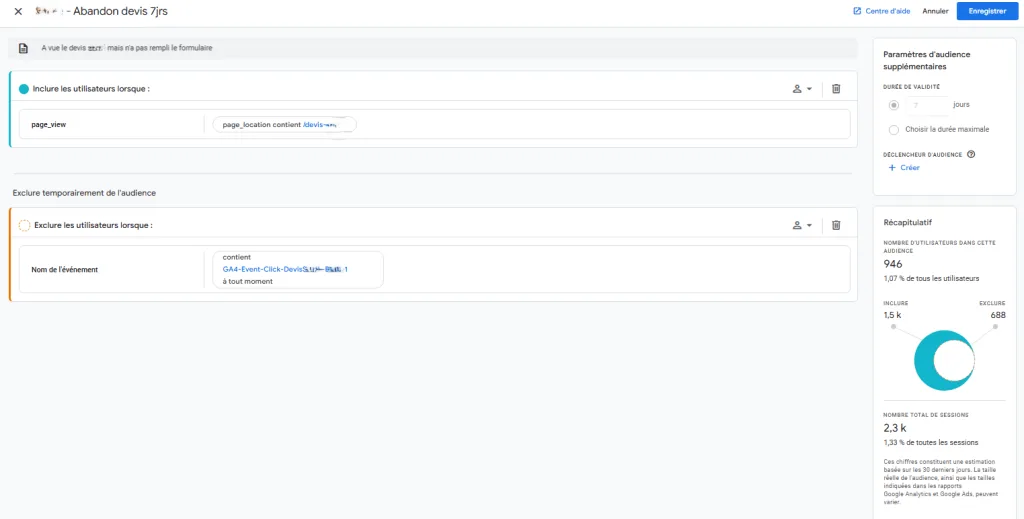 Comment créer une audience retargeting GA4 Google Ads - Jeremy Lagache