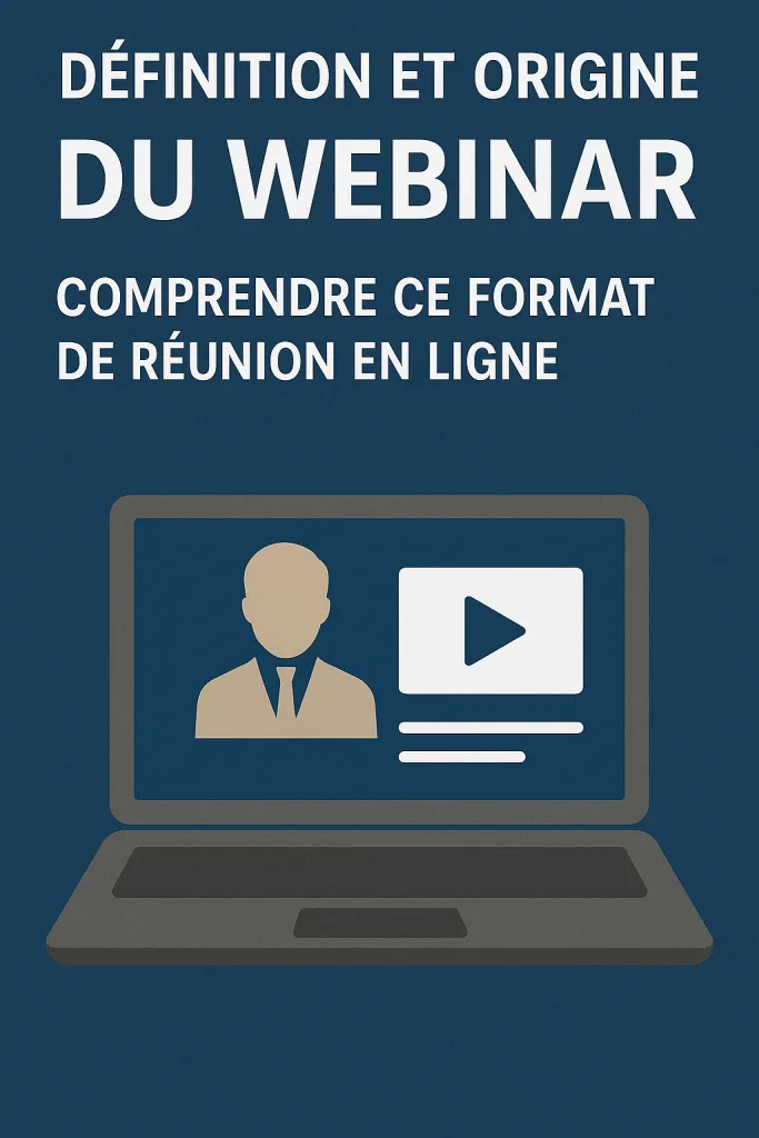 Definition et origine du webinar comprendre ce format de reunion en ligne