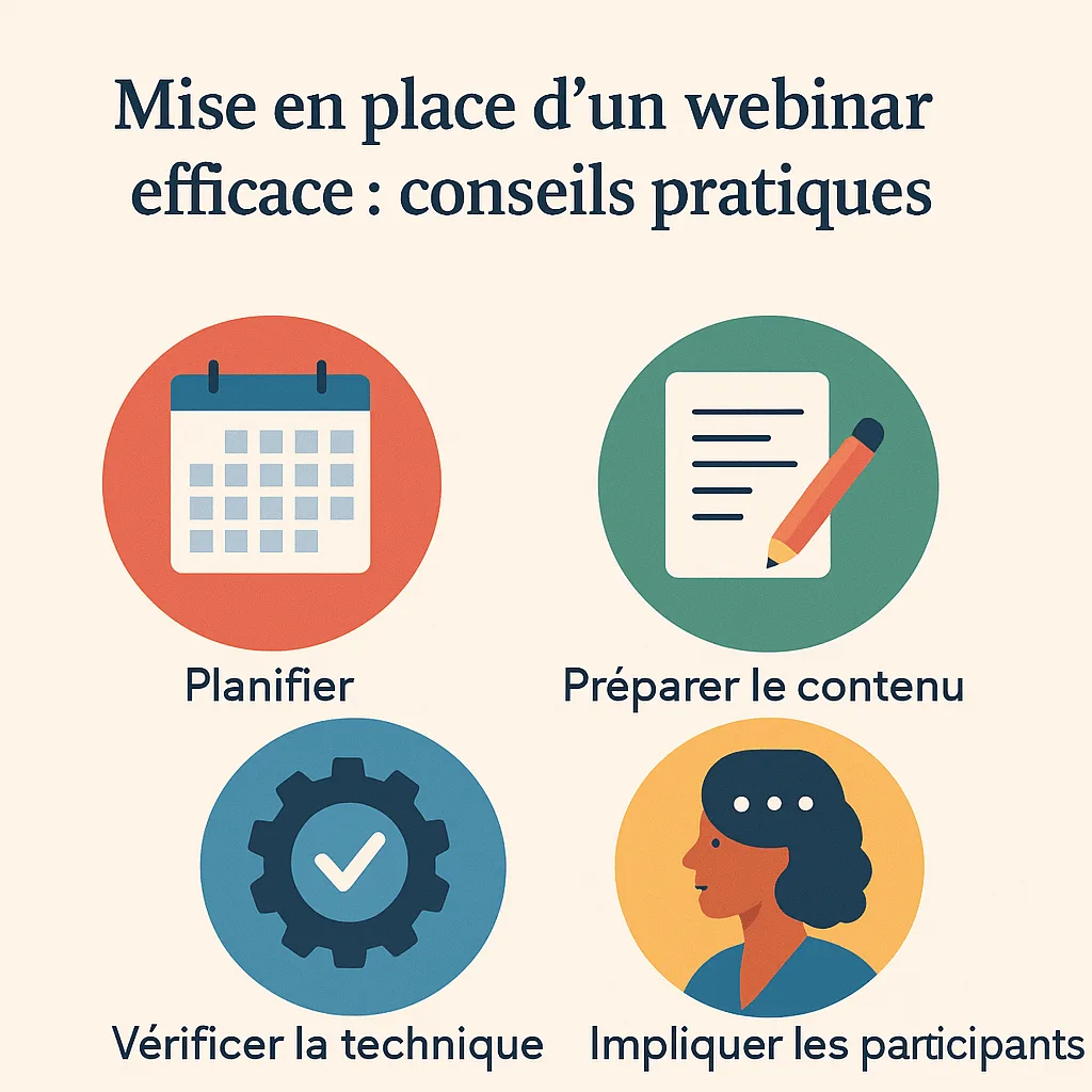 Mise en place dun webinar efficace conseils pratiques