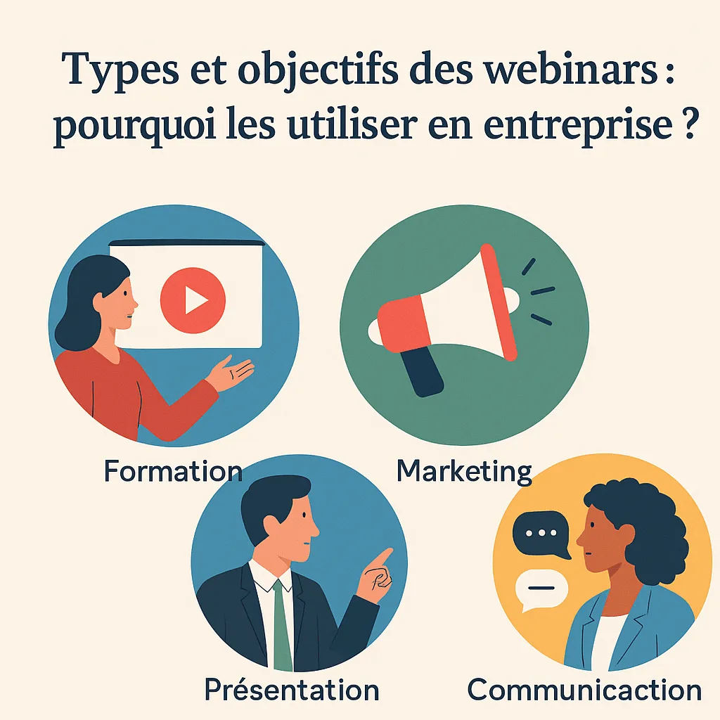 Types et objectifs des webinars pourquoi les utiliser en entreprise 1