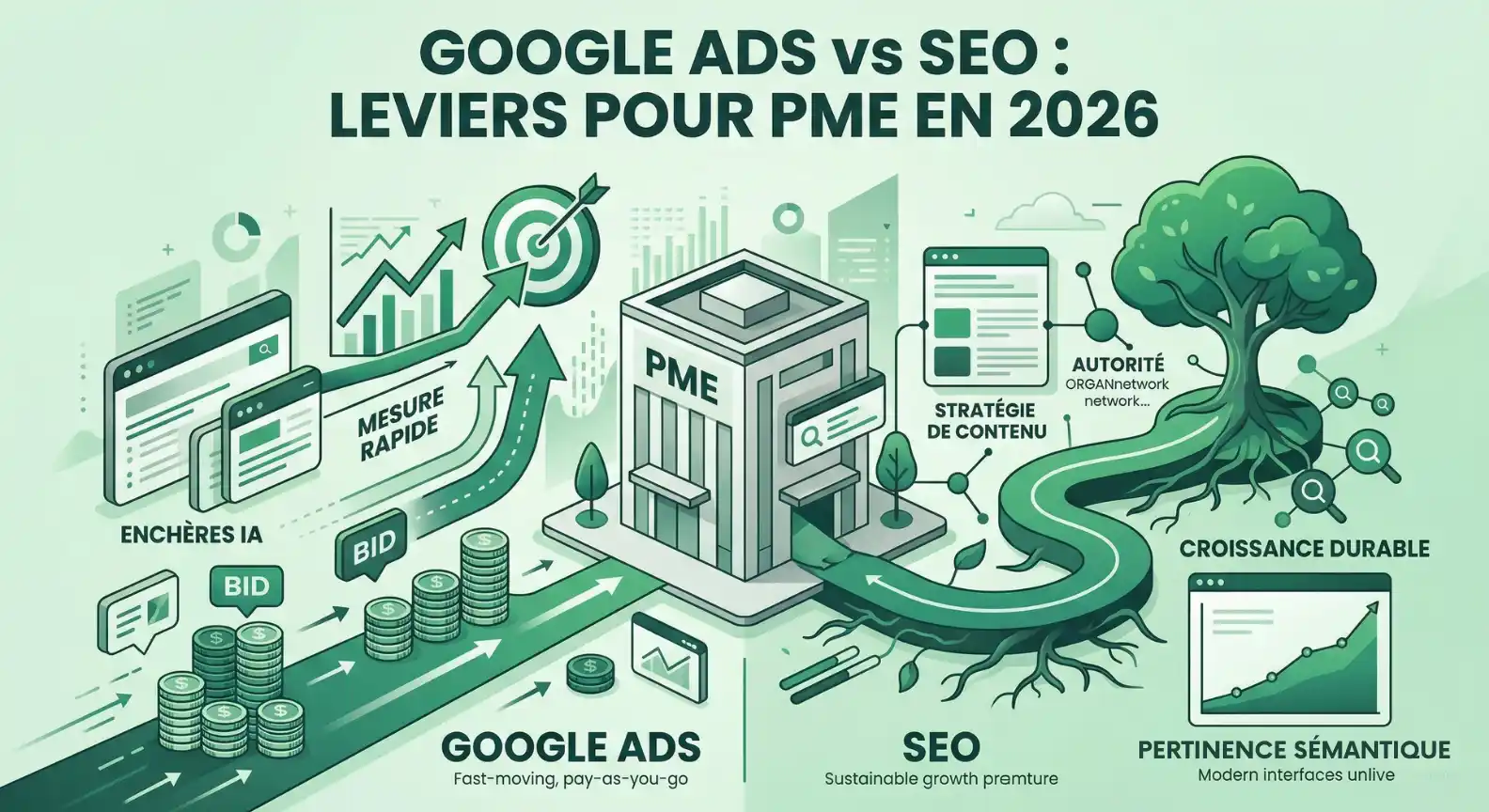 google-ads-vs-seo-leviers-pour-pme-en-2026
